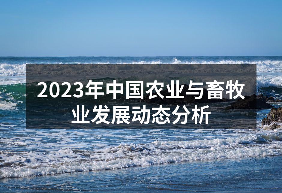 2023年中国农业与畜牧业发展动态分析